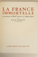MADELIN " La France immortelle ".
