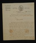 Génie, 3ème Division militaire, Place de Metz. LETTRE AUTOGRAPHE SIGNÉE DUTEIL, général de division, commandant d'Armes de la Place, AU GÉNÉRAL MARESCOT, premier inspecteur général du Génie, au sujet de la fusion des Écoles de l'Artillerie et du Génie. 25 nivôse an 11 (15 janvier 1803). 18910-70