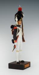 Photo 2 : MARCEL RIFFET - GRENADIER DE LA GARDE IMPÉRIALE PREMIER EMPIRE : figurine habillée, XXème siècle. 26431