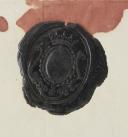 Photo 2 : CERTIFICATE SIGNED BY THE PRINCE DE CONDÉ FOR JEAN BAPTISTE JULES DE CHAMBRULARD, Officer in the Rohan Soubise Infantry Regiment, 1891-3-7