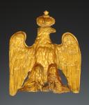 Photo 2 : AIGLE DE DRAPEAU DE LA GARDE NATIONALE OU DE POMPIERS, modèle 1854, Second Empire. 29304