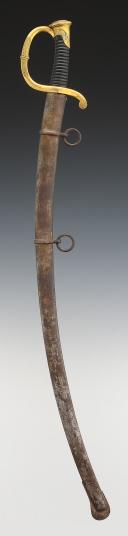 Photo 2 : CAPTAIN CARDET'S SWORD OF THE MOUNTED GUNNERS, model 1829, July Monarchy. 29403