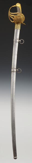 Photo 2 : KING'S BODYGUARD SWORD, model 1816, Restoration period. 32233