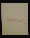 Photo 2 : Génie, 3ème Division militaire, Place de Metz. LETTRE AUTOGRAPHE SIGNÉE DUTEIL, général de division, commandant d'Armes de la Place, AU GÉNÉRAL MARESCOT, premier inspecteur général du Génie, au sujet de la fusion des Écoles de l'Artillerie et du Génie. 25 nivôse an 11 (15 janvier 1803). 18910-70