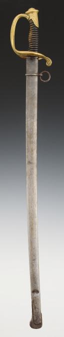 Photo 2 : SABRE D'ADJUDANT D'INFANTERIE, modèle 1845, Troisième République. 33906