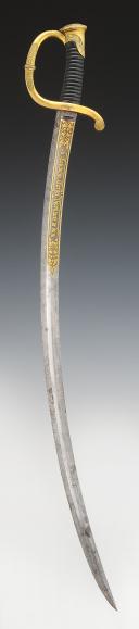 Photo 3 : CAPTAIN CARDET'S SWORD OF THE MOUNTED GUNNERS, model 1829, July Monarchy. 29403