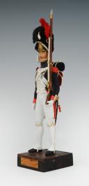 Photo 4 : MARCEL RIFFET - GRENADIER DE LA GARDE IMPÉRIALE PREMIER EMPIRE : figurine habillée, XXème siècle. 26431