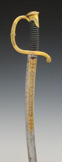Photo 4 : CAPTAIN CARDET'S SWORD OF THE MOUNTED GUNNERS, model 1829, July Monarchy. 29403