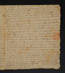 Photo 4 : Great Army. AUTOGRAPH LETTER FROM SOLDIER BAUCHE, horse chasseur of the 7th Company of the Imperial Guard, TO HIS FATHER (living in Lardy), Gros Falkenau, April 20th, 1807. 18855-21.