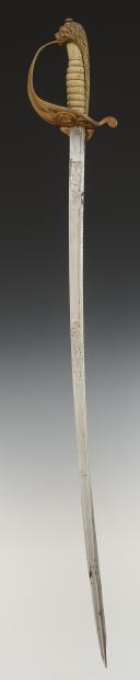 Photo 4 : PORTUGUESE NAVY OFFICER'S SWORD on the British 1827 pattern, First half of the 20th century. 32661