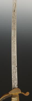 Photo 6 : PORTUGUESE NAVY OFFICER'S SWORD on the British 1827 pattern, First half of the 20th century. 32661