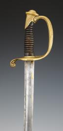 Photo 6 : SABRE D'ADJUDANT D'INFANTERIE, modèle 1845, Troisième République. 33906