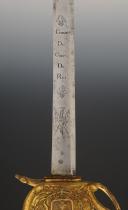 Photo 7 : KING'S BODYGUARD SWORD, model 1816, Restoration period. 32233