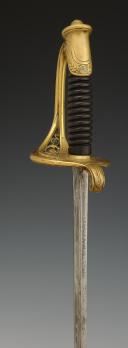 Photo 7 : SABRE D'ADJUDANT D'INFANTERIE, modèle 1845, Troisième République. 33906