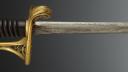 Photo 8 : SABRE D'ADJUDANT D'INFANTERIE, modèle 1845, Troisième République. 33906