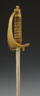 Photo 11 : OFFICER'S SWORD OF THE MEXICAN NAVY in the Spanish style, First half of the 20th century. 32682