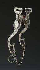 CAVALRY OFFICER'S BRIDLE BIT, model 1812, First Empire. 16985