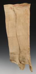 PAIRE DE BAS POUR HOMME, Milieu du XIXème siècle. 32995