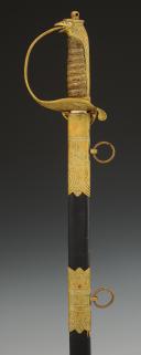 OFFICER'S SWORD OF THE MEXICAN NAVY in the Spanish style, First half of the 20th century. 32682