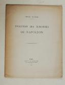 Photo 1 : ROUSSEAU (Gervais) – " Évolution des écritures de Napoléon. "