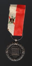 Photo 2 : RÉDUCTION DE LA MÉDAILLE COMMÉMORATIVE DE LA CAMPAGNE D'ITALIE, créée en 1859, Second Empire. 26870-5