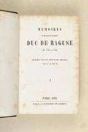 Photo 2 : MARMONT. (Maréchal, Duc de). Mémoires du maréchal Marmont, Duc de Raguse, de 1792 à 1841. 