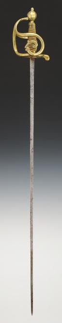 Photo 2 : FANTASY OFFICER SWORD OF THE DRAGOON, Ancient Monarchy, reign of Louis XV, circa 1750. 34601