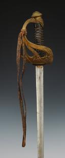 Photo 3 : CAVALRY OFFICER'S SABER, system of 1896, Third Republic. 28221