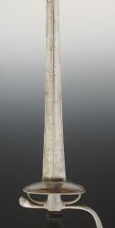Photo 3 : MOURNING SWORD FOR CIVILIAN OR MILITARY USE, reign of Louis XV, Old Monarchy, circa 1750-1767. Inventory number 29283.