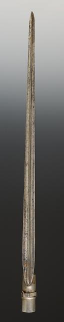 Photo 3 : BAÏONNETTE À DOUILLE D'INFANTERIE, modèle 1777/an IX, Premier Empire. 33514