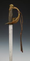 Photo 4 : CAVALRY OFFICER'S SABER, system of 1896, Third Republic. 28221
