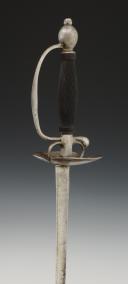 Photo 4 : MOURNING SWORD FOR CIVILIAN OR MILITARY USE, reign of Louis XV, Old Monarchy, circa 1750-1767. Inventory number 29283.