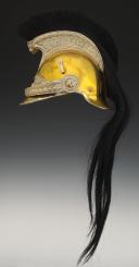 Photo 4 : CASQUE D'OFFICIER DE GENDARME À CHEVAL, modèle 1912, Troisième République. 27811-1