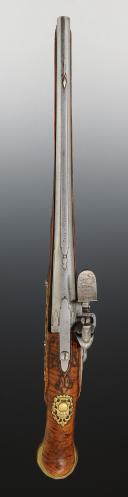 Photo 6 : PISTOLET D'ARÇON D'OFFICIER, St Étienne, Ancienne Monarchie (vers 1720-1730). 30413