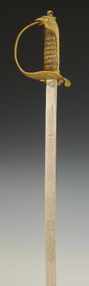 Photo 6 : OFFICER'S SWORD OF THE MEXICAN NAVY in the Spanish style, First half of the 20th century. 32682