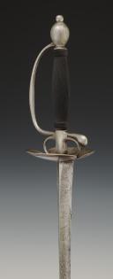 Photo 7 : MOURNING SWORD FOR CIVILIAN OR MILITARY USE, reign of Louis XV, Old Monarchy, circa 1750-1767. Inventory number 29283.