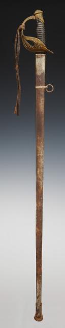Photo 8 : CAVALRY OFFICER'S SABER, system of 1896, Third Republic. 28221