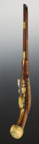 Photo 9 : PISTOLET D'ARÇON D'OFFICIER, St Étienne, Ancienne Monarchie (vers 1720-1730). 30413