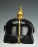 Photo 3 : CASQUE À POINTE TROUPE PRUSSIEN D'INFANTERIE, modèle 1895.