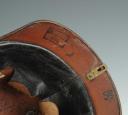Photo 6 : CASQUE À POINTE TROUPE PRUSSIEN D'INFANTERIE, modèle 1895.
