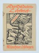 LETTRE D'ENSEIGNEMENT DU SOLDAT.