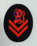 INSIGNES DE SPÉCIALITÉ POUR LA TROUPE DE PLONGEUR DE BORD SUR TORPILLEUR, Kriegsmarine Ärmelabzeichen für Sonderausbildung für Torp. Taucher, Seconde Guerre Mondiale.
