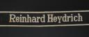 BANDE DE MANCHE TROUPE DU RÉGIMENT « REINHARD HEYDRICH », Waffen-SS Ärmelband für Mannschaften im SS-Gebirgsjäger-Regiment 11 « Reinhard Heydrich », Seconde Guerre Mondiale. 18300R
