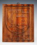 Commemorative plaque of the "Batterie Schaar" from the 212th Navy Anti-Aircraft Battery, World War II. 1089