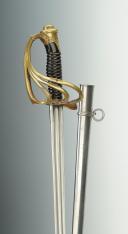 Photo 3 : SABRE D'OFFICIER DE DRAGON, modèle 1854.