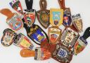 15 INSIGNES DU CORPS DES SAPEURS-POMPIERS DE VILLES FRANÇAISES, Cinquième République. 25352-4B