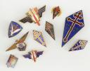 ENSEMBLE DE 10 INSIGNES DE LA LIBÉRATION 1944-1945, Seconde Guerre Mondiale. 31484-5R