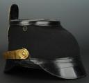 Photo 3 : SHAKO D'OFFICIER DES BATAILLONS DE RÉSERVE DE CHASSEUR DE PRUSSE, modèle 1895.