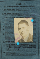 LIVRET D'UN OFFICIER DE LA RÉSERVE DE LA LUFTWAFFE, Seconde Guerre Mondiale. 20165