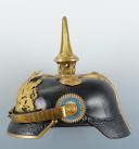 Photo 3 : CASQUE À POINTE D’OFFICIER DU TRAIN OU DU 1er – 2nd – 5ème – ou 7ème RÉGIMENT DE CHEVAUX-LÉGERS BAVAROIS, modèle 1886.